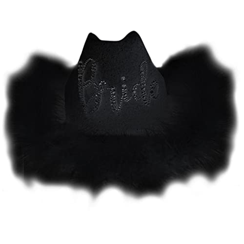 MOLKASIA Brauthut, Brauthut, Junggesellinnenabschied, Partyhut, Brautparty, Fedoras, Cowgirl, Ha MOLKASIA Brauthut, Brauthut, Junggesellinnenabschied, Partyhut, Brautparty, Fedoras, Cowgirl, Ha von MOLKASIA