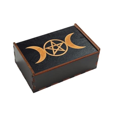 MOLKASIA Game Tarots Box Aufbewahrungsbox Holz Tarots Aufbewahrungskoffer Container zum Erzählen Hexen MOLKASIA Game Tarots Box Aufbewahrungsbox Holz Tarots Aufbewahrungskoffer Container zum Erzählen Hexen von MOLKASIA