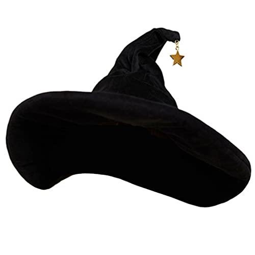 MOLKASIA Hexenhut, Halloween-Kostüm, Cosplay-Zubehör, Erwachsenengröße, moderner Hexenhut, Halloween, gestrickt, Damen MOLKASIA Hexenhut, Halloween-Kostüm, Cosplay-Zubehör, Erwachsenengröße, moderner Hexenhut, Halloween, gestrickt, Damen von MOLKASIA