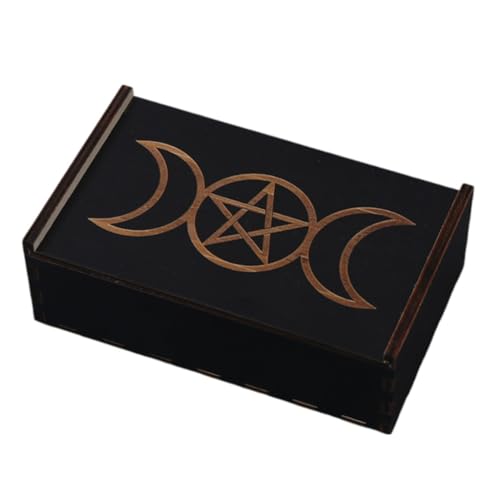 MOLKASIA Holz-Schmuckkästchen, Schnitzerei, Tarots, Organisationsbox, Spielkarten, Aufbewahrungsbox, Geld, Münzbox, Schlüsseletui, Tarot-Organizer MOLKASIA Holz-Schmuckkästchen, Schnitzerei, Tarots, Organisationsbox, Spielkarten, Aufbewahrungsbox, Geld, Münzbox, Schlüsseletui, Tarot-Organizer von MOLKASIA