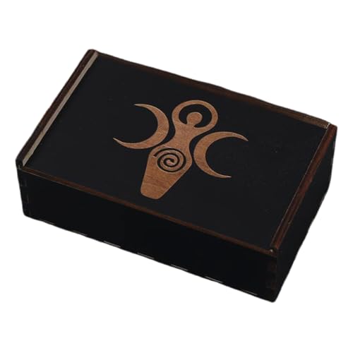 MOLKASIA Holz-Schmuckkästchen, Schnitzerei, Tarots, Organisationsbox, Spielkarten, Aufbewahrungsbox, Geld, Münzbox, Schlüsseletui, Tarot-Organizer MOLKASIA Holz-Schmuckkästchen, Schnitzerei, Tarots, Organisationsbox, Spielkarten, Aufbewahrungsbox, Geld, Münzbox, Schlüsseletui, Tarot-Organizer von MOLKASIA