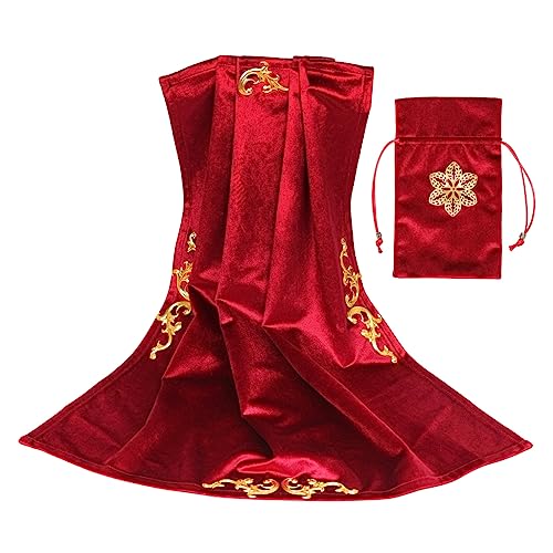 MOLKASIA Quadratische Tarotkarte Tischdecke Abwaschbar Dekorativer Tisch für Tarotkarte Hochzeit Partys und mehr MOLKASIA Quadratische Tarotkarte Tischdecke Abwaschbar Dekorativer Tisch für Tarotkarte Hochzeit Partys und mehr von MOLKASIA