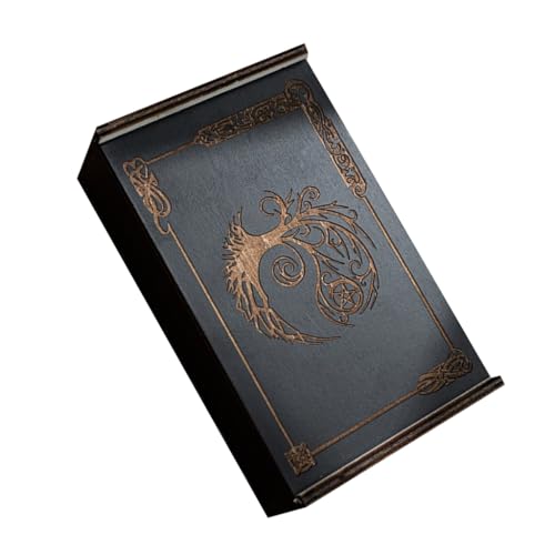 MOLKASIA Tarotkarten-Aufbewahrungskoffer aus Holz, zum Herausziehen, Tarot-Aufbewahrungsbox, tragbarer Kartenbehälter, Astrologie, Schmuckkästchen MOLKASIA Tarotkarten-Aufbewahrungskoffer aus Holz, zum Herausziehen, Tarot-Aufbewahrungsbox, tragbarer Kartenbehälter, Astrologie, Schmuckkästchen von MOLKASIA
