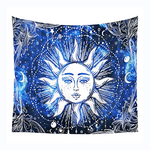 MOLKASIA Tarotkarten-Tischdecke für Sonne und Mond, Wahrsagung, Stoff, Brettspiele, Kartenblock, Wanddekoration, Tarot-Tapisserie MOLKASIA Tarotkarten-Tischdecke für Sonne und Mond, Wahrsagung, Stoff, Brettspiele, Kartenblock, Wanddekoration, Tarot-Tapisserie von MOLKASIA