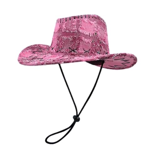 MOLKASIA Westlicher süßer, cooler Hut, Kostüm, Cosplay, Ornament, Haushaltsbedarf für Uni, weiblich, männlich, Hutzubehör MOLKASIA Westlicher süßer, cooler Hut, Kostüm, Cosplay, Ornament, Haushaltsbedarf für Uni, weiblich, männlich, Hutzubehör von MOLKASIA