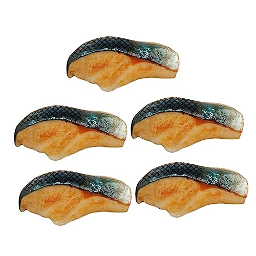 5st Nachgemachte Fischnuggets Lebensmittel Spielnahrung Für Die Kinderküche Lebensechtes Spielzeugfutter Falsches Fleisch Simulationsfleisch Künstliches Fischfleisch PVC MOLUCKFU 5st Nachgemachte Fischnuggets Lebensmittel Spielnahrung Für Die Kinderküche Lebensechtes Spielzeugfutter Falsches Fleisch Simulationsfleisch Künstliches Fischfleisch PVC MOLUCKFU von MOLUCKFU