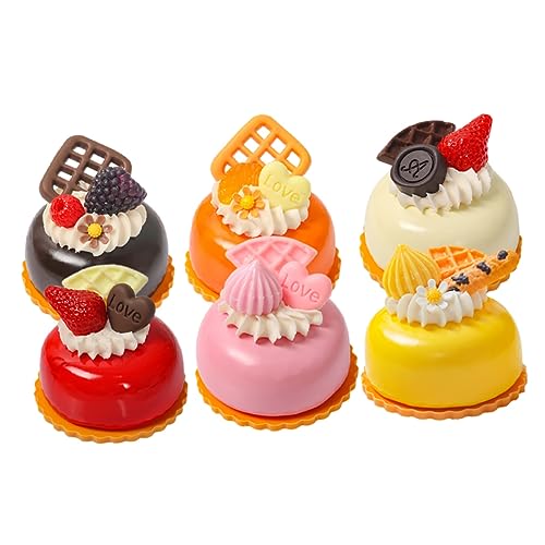 6 Stück Simuliertes Französisches Kleines Kuchenmodell Ornamente Dekoration Künstlicher Kuchen Dessert Shop Requisiten Kuchen Requisiten Dessertmodelle Künstliches MOLUCKFU 6 Stück Simuliertes Französisches Kleines Kuchenmodell Ornamente Dekoration Künstlicher Kuchen Dessert Shop Requisiten Kuchen Requisiten Dessertmodelle Künstliches MOLUCKFU von MOLUCKFU