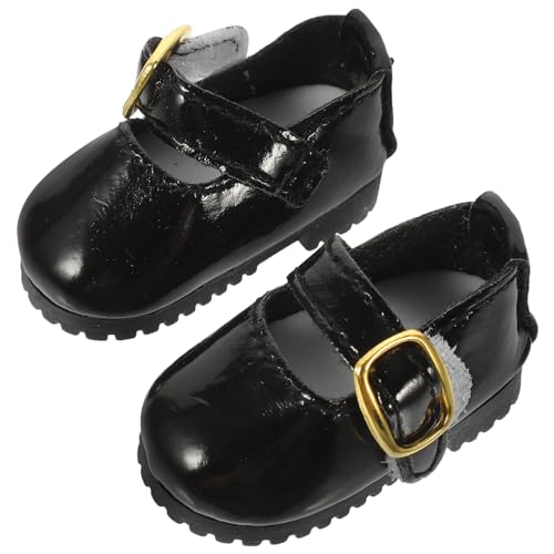 MOLUCKFU 1 Paar Mini Bjd Schuhe Puppe Lederschuhe Kleid Plüsch Kostüm Prinzessin puppenspielzeug Puppen Klamotten Dekorative Schuhe für Mädchenpuppen Lederschuhe für Mädchenpuppen Black MOLUCKFU 1 Paar Mini Bjd Schuhe Puppe Lederschuhe Kleid Plüsch Kostüm Prinzessin puppenspielzeug Puppen Klamotten Dekorative Schuhe für Mädchenpuppen Lederschuhe für Mädchenpuppen Black von MOLUCKFU