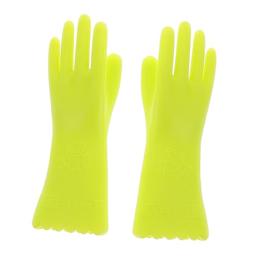 MOLUCKFU Puppenhaus-mini-reinigungshandschuhe 1 Paar Miniaturhandschuhe Modellzubehör Für Mini-hausdekorationen von MOLUCKFU