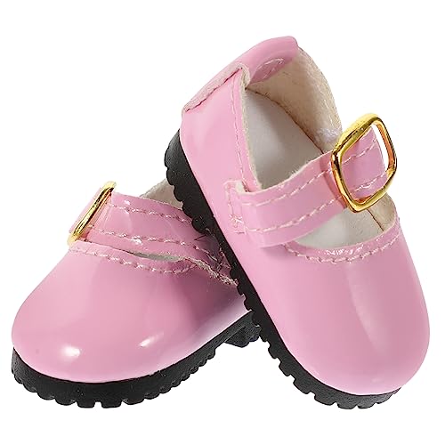 MOLUCKFU 1 Paar Puppen-Verkleidungszubehör Hausschuhe Prinzessin Erste Wanderschuhe für Babys Modepuppe Dolls for Puppen Kleidung Puppenoutfits Schuhe Puppenlederschuhe MOLUCKFU 1 Paar Puppen-Verkleidungszubehör Hausschuhe Prinzessin Erste Wanderschuhe für Babys Modepuppe Dolls for Puppen Kleidung Puppenoutfits Schuhe Puppenlederschuhe von MOLUCKFU