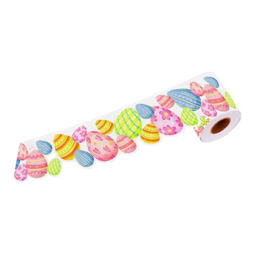 MOLUCKFU Kofferaufkleber Dekoration 1 Rolle Randpapier Für Pinnwand Tafelrand DIY Papier Dekorative Tafeldekoration Selbstklebend Einfach Anzubringen von MOLUCKFU