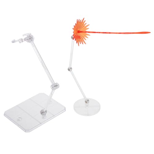 MOLUCKFU Modellstützständer für Actionfiguren Transparente Puppenbasis Stabiler Displayhalter für Sammler Futuristische Energieeffekt Dekoration für Sammler MOLUCKFU Modellstützständer für Actionfiguren Transparente Puppenbasis Stabiler Displayhalter für Sammler Futuristische Energieeffekt Dekoration für Sammler von MOLUCKFU