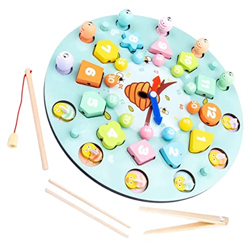 MOLUCKFU 1 Satz Angelspielzeug Für Kleinkindspiele Im Alter Von 3–5 Jahren Aktivitätstisch Für Kleinkinder Von 3 Bis 5 Jahren Schnürbrett Angelspiele Für 3-5 Hölzern Sky-Blue MOLUCKFU 1 Satz Angelspielzeug Für Kleinkindspiele Im Alter Von 3–5 Jahren Aktivitätstisch Für Kleinkinder Von 3 Bis 5 Jahren Schnürbrett Angelspiele Für 3-5 Hölzern Sky-Blue von MOLUCKFU