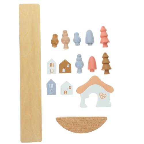 MOLUCKFU 1 Satz Bausteine Cartoon- Aus Holz Stapelspielzeuge Balancieren Pädagogisches Kinderspielzeug Balance-stapelspielzeug Stapeln Hölzern MOLUCKFU 1 Satz Bausteine Cartoon- Aus Holz Stapelspielzeuge Balancieren Pädagogisches Kinderspielzeug Balance-stapelspielzeug Stapeln Hölzern von MOLUCKFU
