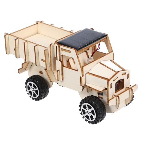 MOLUCKFU 1 Satz DIY Solar Auto Modell Bausatz Interaktives für Wissenschaftliches Experimentierset Kreativität und Lernen von MOLUCKFU
