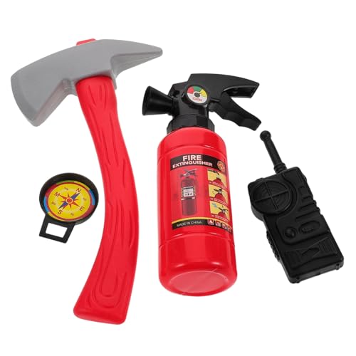 MOLUCKFU 1 Satz Feuerwehrmann Kostüm Set für Teiliges Rollenspielset mit Realistischem für Verkleidung Partys und Kreatives Fördert Soziale Fähigkeiten MOLUCKFU 1 Satz Feuerwehrmann Kostüm Set für Teiliges Rollenspielset mit Realistischem für Verkleidung Partys und Kreatives Fördert Soziale Fähigkeiten von MOLUCKFU