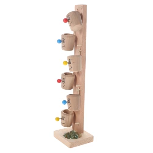 MOLUCKFU 1 Satz Flippertisch für kinderspielzeug rollenbock funnytoys kugelbahn Fun Toy stoffball trainieren Lernspielzeug aus Holz Kugeltisch Glasbombe MOLUCKFU 1 Satz Flippertisch für kinderspielzeug rollenbock funnytoys kugelbahn Fun Toy stoffball trainieren Lernspielzeug aus Holz Kugeltisch Glasbombe von MOLUCKFU