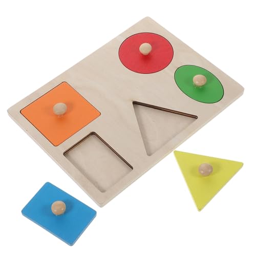 MOLUCKFU 1 Satz Form passendes Studenten-Armbanduhr Studenten schauen zu Steingut holzspielzeug Shape Matching Formlehrmittel Bildungsspielzeug hölzern MOLUCKFU 1 Satz Form passendes Studenten-Armbanduhr Studenten schauen zu Steingut holzspielzeug Shape Matching Formlehrmittel Bildungsspielzeug hölzern von MOLUCKFU