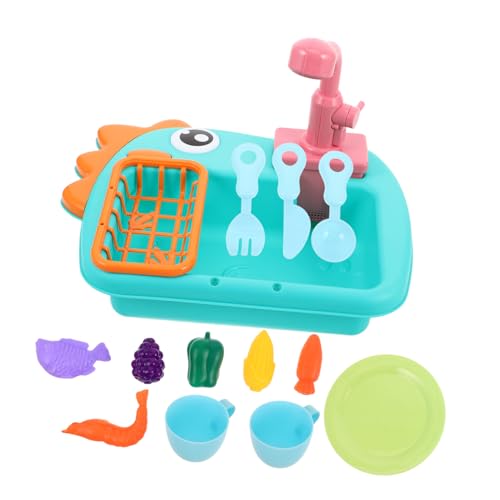 MOLUCKFU 1 Satz Geschirrspüler Für Spielzeugdekoration Künstliches Kaninchen Für Babyprodukte Klein Spülmaschine Spielzeugfahrzeug Süßer Hase Simulieren Fälschung Plastik von MOLUCKFU