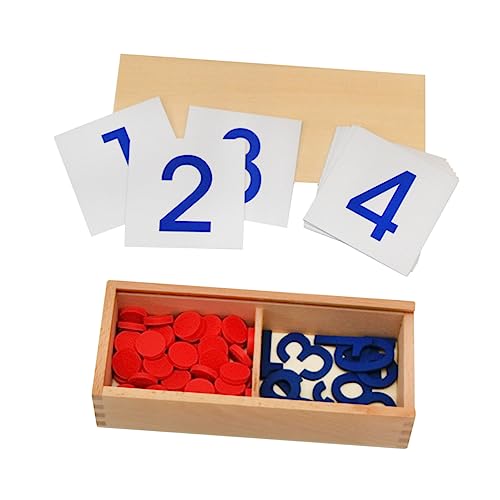 MOLUCKFU 1 Satz Lustiger Heimspielspielzeug Holzberechnen Sie Spielzeug Kinder Bildungsspielzeug von MOLUCKFU