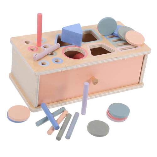 MOLUCKFU 1 Satz Montessori Sortierbox für und Formspielzeug Sicheres Holzspielzeug für Jahre Fördert Feinmotorik und Frühe Entwicklung für Kindergarten Hause MOLUCKFU 1 Satz Montessori Sortierbox für und Formspielzeug Sicheres Holzspielzeug für Jahre Fördert Feinmotorik und Frühe Entwicklung für Kindergarten Hause von MOLUCKFU