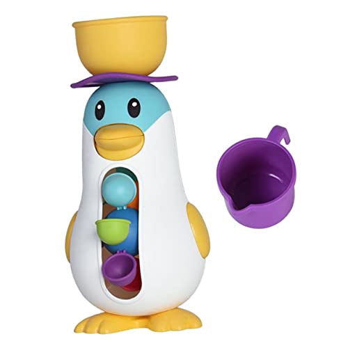 MOLUCKFU 1 Satz Pinguin-Windmühlenspielzeug wasserspielzeug kinderwasserspielzeuge Bath Toy Aqua wasserrad Badewanne Badespielzeug für Babys Plastik MOLUCKFU 1 Satz Pinguin-Windmühlenspielzeug wasserspielzeug kinderwasserspielzeuge Bath Toy Aqua wasserrad Badewanne Badespielzeug für Babys Plastik von MOLUCKFU