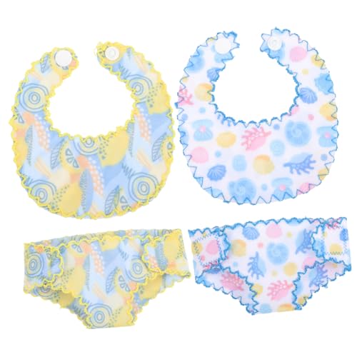 MOLUCKFU 1 Satz Puppen-Foto-Requisiten puppenkleidung puppenlichte Puppenrealistisch Puppenunterhose Puppenleicht Puppenhöschen Einfarbiger Puppen-Slip Spielzeughöschen Mädchen Slips Stoff von MOLUCKFU