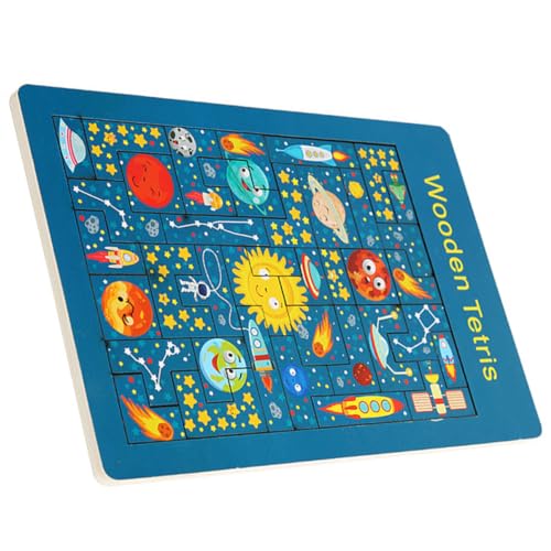 MOLUCKFU 1 Satz Puzzle Spielmatte intelligente Spiele Rätsel des Sonnensystems Ball rätsel knobeleien für passendes Lernspielzeug für hölzern MOLUCKFU 1 Satz Puzzle Spielmatte intelligente Spiele Rätsel des Sonnensystems Ball rätsel knobeleien für passendes Lernspielzeug für hölzern von MOLUCKFU