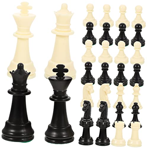 MOLUCKFU 1 Satz Schachfiguren Elektronisches Schach Konzept Schachuhr Magnet-Schachspiel Schach zubehör Chess Pieces Schachspiel-Zubehör Schach aus Plastik Schachbrett zubehör pp von MOLUCKFU