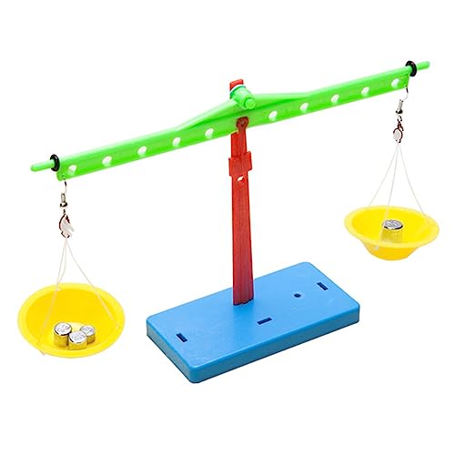 MOLUCKFU 1 Satz Selbstgemachte Waage Kinderspielzeug B Spielzeugmodelle Für Zusammenbauen Kinderstammspielzeug Kinderstammspielzeug Waage Lernset Wissenschaftslernset Edelstahl von MOLUCKFU