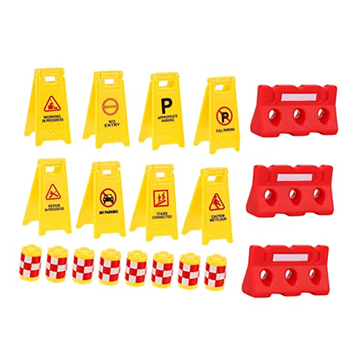 MOLUCKFU 1 Satz Kinder-straßensperren-Spielzeug Verkehrszeichen-Modell Frühes Lernspielzeug Für Kinder MOLUCKFU 1 Satz Kinder-straßensperren-Spielzeug Verkehrszeichen-Modell Frühes Lernspielzeug Für Kinder von MOLUCKFU