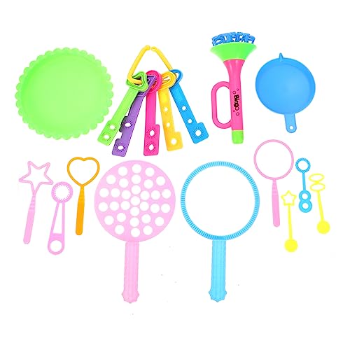 MOLUCKFU 1 Satz Teiliges Set Blasstäbe für Seifenblasen Bunte Blaswerkzeuge für Kindergeburtstag Hochzeiten und Partys aus Kindersicherem für Außenbereich und Spielplätze Zufällige Farbe von MOLUCKFU