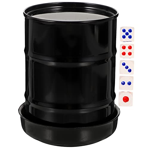 MOLUCKFU 1 Set Von Würfelbecher Mit Schütteln Würfel Würfel Für Bar Liefert Würfel Spiel Prop Ktv von MOLUCKFU