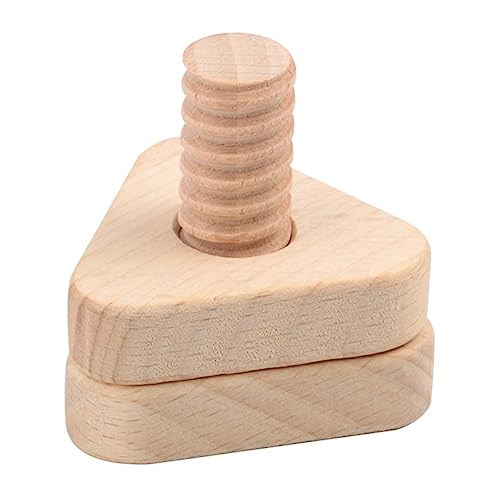 MOLUCKFU 1 Satz passende Blöcke dreieckiger Novelty- Nachhaltiges Geschicklichkeitsspielzeug Schraubenspiel pädagogisches Schraubenspielzeug Holz MOLUCKFU 1 Satz passende Blöcke dreieckiger Novelty- Nachhaltiges Geschicklichkeitsspielzeug Schraubenspiel pädagogisches Schraubenspielzeug Holz von MOLUCKFU