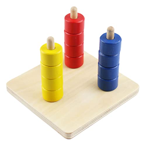 MOLUCKFU 1 Set Dreifarbiger Vertikaler Kragen Stapelspielzeug Kinderspielzeug B Frühes Lernspielzeug Farbkognitionsspielzeug Ringspielzeug Kreatives Stapelspielzeug MOLUCKFU 1 Set Dreifarbiger Vertikaler Kragen Stapelspielzeug Kinderspielzeug B Frühes Lernspielzeug Farbkognitionsspielzeug Ringspielzeug Kreatives Stapelspielzeug von MOLUCKFU