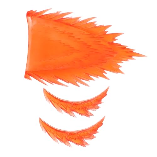 MOLUCKFU 1 Set Handmodell Spezialeffekte Actionfigur Ständer Figur Flammeneffekt Figurenständer Statue Display Actioneffekt Figureneffekte Figurendisplay Actioneffekt Roter Kunststoff von MOLUCKFU