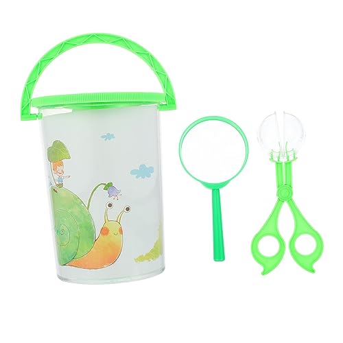 MOLUCKFU 1 Set Insektenbeobachtungseimer Outdoor Kinderspielzeug Vakuumspielzeug B Sammlungsfass Explorer Kit Sammler Wissenschaftsspielzeug Kinderspielzeug Outdoor von MOLUCKFU