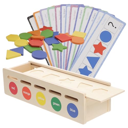 MOLUCKFU 1 Set Lernspielzeug Für Kinder, Lustiges Kinderspielzeug, Sensorisches Spielzeug Für Kleinkinder, Pädagogischer Formsortierer, Lustiges Formsortierer Kleinkindspielzeug, von MOLUCKFU