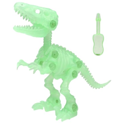 MOLUCKFU 1 Satz Dunkeln Leuchtenden Dinosaurierskeletten DIY-dinosaurierskelettmodelle DIY-zusammenbauspielzeug Für Kinder von MOLUCKFU