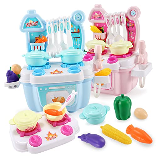 MOLUCKFU Rollenspiel-küchenspielzeug Kochset Kleinkind-küchenspielset Küchenherdspielzeug Spielküchen Für Kinder von MOLUCKFU