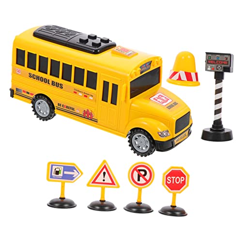 MOLUCKFU Schulbus-Spielzeug Zum Zurückziehen Reibungsauto Fahrzeugmodell Auto Spielzeug Für Kleinkinder Partygeschenk Geburtstagsgeschenk Für Jungen Und Mädchen MOLUCKFU Schulbus-Spielzeug Zum Zurückziehen Reibungsauto Fahrzeugmodell Auto Spielzeug Für Kleinkinder Partygeschenk Geburtstagsgeschenk Für Jungen Und Mädchen von MOLUCKFU