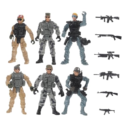 MOLUCKFU 1 Set Soldatenmodell Kinderspielzeug Layoutfiguren Soldatenspielzeug Soldatenfiguren Sandtisch Menschenmodell Mikro Landschaftsgestaltungsdekore Sandtisch Miniaturmenschen von MOLUCKFU