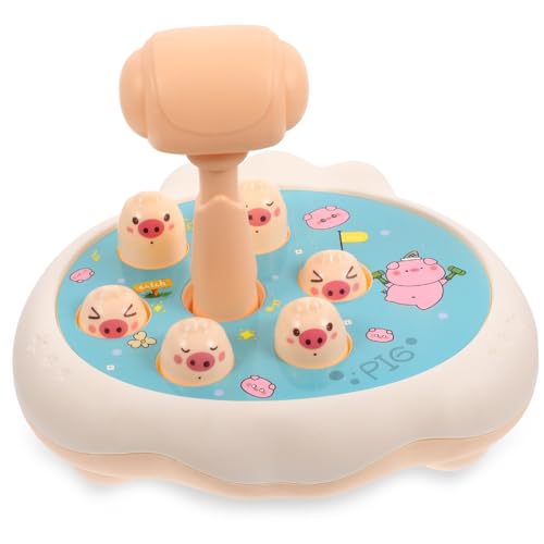 MOLUCKFU Satz Schlagspielzeug Für Kinder Cartoon-Form Hämmerspielzeug Schlagspiel Aus Kunststoff Langlebig Und Sicher Für Kleinkinder Motorikspielzeug MOLUCKFU Satz Schlagspielzeug Für Kinder Cartoon-Form Hämmerspielzeug Schlagspiel Aus Kunststoff Langlebig Und Sicher Für Kleinkinder Motorikspielzeug von MOLUCKFU