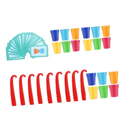 MOLUCKFU 1 Satz Interaktive Brettspiele Stapelbecher Spielzeug Stapelspielzeug Lernspielzeug Kinder Stapelspiel Becherstapelspiel Für Kleinkinder von MOLUCKFU