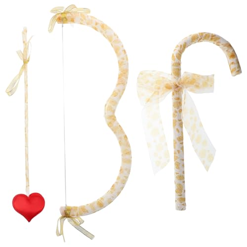 MOLUCKFU 1 Set Und Bogenset, Fake Bogen, Kostüm, Damen Accessoires, Accessoires Für Damen, Halloween, Accessoire, Halloween Kostüm, Kleidungszubehör MOLUCKFU 1 Set Und Bogenset, Fake Bogen, Kostüm, Damen Accessoires, Accessoires Für Damen, Halloween, Accessoire, Halloween Kostüm, Kleidungszubehör von MOLUCKFU