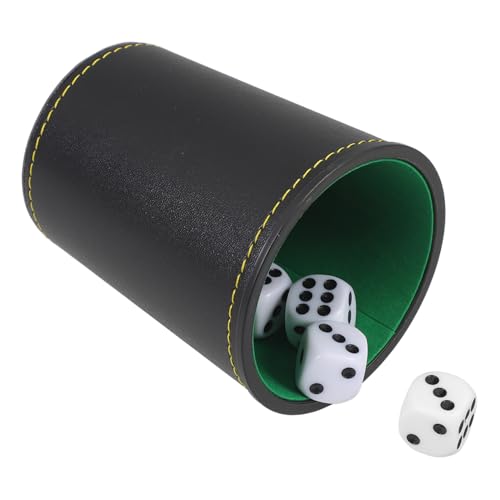 MOLUCKFU 1 Set Würfelbrettspiel Party Requisiten Bar Requisiten Würfel Shaker Halter Würfel Shaker Behälter Würfelhalter Würfelbecher Rollenspiel Würfelbecher Spiel Requisiten Nützlicher von MOLUCKFU