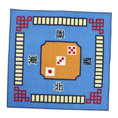 MOLUCKFU 4-seitig Gerollte Mahjong-tischmatte Gaming-Abdeckung Leises Und Robustes Polyester MOLUCKFU 4-seitig Gerollte Mahjong-tischmatte Gaming-Abdeckung Leises Und Robustes Polyester von MOLUCKFU