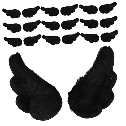 MOLUCKFU Set Mit 10 Paar Flügeln Zum Basteln Für Puppen Dekoration Und Weihnachten von MOLUCKFU