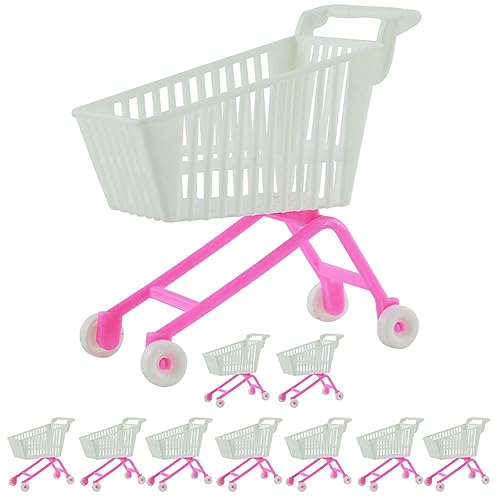 MOLUCKFU 10 Stück Heimdekorationen Einkaufswagen Spielzeug Mini Einkaufswagen Modell Aufbewahrungsspielzeug Handwagen Spielzeug Kleine Aufbewahrungsbehälter Kleine Supermarkt Handwagen MOLUCKFU 10 Stück Heimdekorationen Einkaufswagen Spielzeug Mini Einkaufswagen Modell Aufbewahrungsspielzeug Handwagen Spielzeug Kleine Aufbewahrungsbehälter Kleine Supermarkt Handwagen von MOLUCKFU