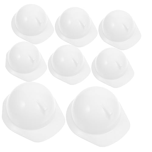 MOLUCKFU 10 Stück Helme, Modellspielzeug, Kunststoff, Feuerwehrhut, Mini Bauhut, Kinder Bauhut, Puppenpartyhüte, Kleines Puppenhauszubehör, Mini Puppenhut, Mini Puppenhelm, Puppenhelme MOLUCKFU 10 Stück Helme, Modellspielzeug, Kunststoff, Feuerwehrhut, Mini Bauhut, Kinder Bauhut, Puppenpartyhüte, Kleines Puppenhauszubehör, Mini Puppenhut, Mini Puppenhelm, Puppenhelme von MOLUCKFU